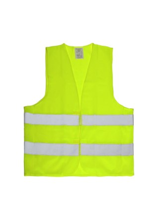 KAMIZELKA ODBLASKOWA OSTRZEGAWCZA ŻÓŁTA PROKAM YELLOW - rozm. XL