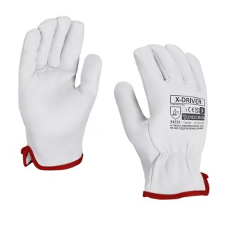 RĘKAWICE CAŁOSKÓRZANE X-DRIVER ROZM. 10
