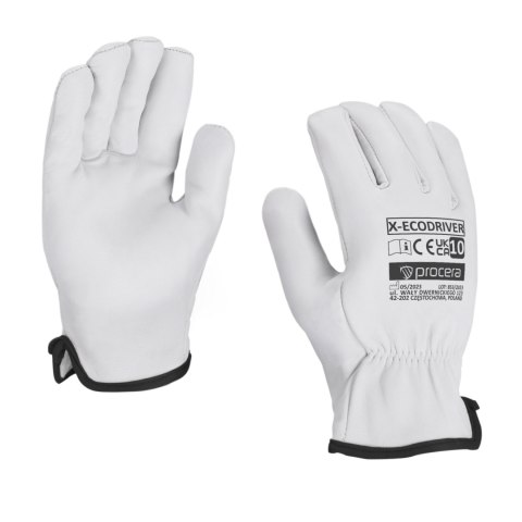 RĘKAWICE CAŁOSKÓRZANE X-ECODRIVER ROZM. 10 RĘKAWICE CAŁOSKÓRZANE X-ECODRIVER ROZM. 10