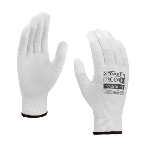 RĘKAWICE OCHRONNE POWLEKANE PU X-TOUCH FIN ROZM. 10 RĘKAWICE OCHRONNE POWLEKANE PU X-TOUCH FIN ROZM. 10