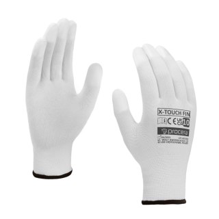 RĘKAWICE OCHRONNE POWLEKANE PU X-TOUCH FIN ROZM. 9