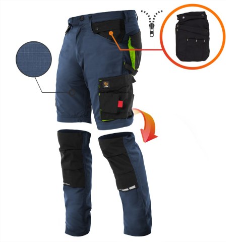SPODNIE WIELOFUNKCYJNE ZEUS NAVY ROZM. 48