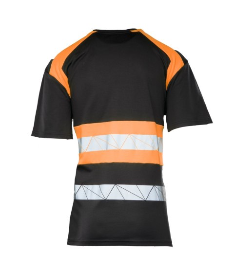 ECO RIVAL KOSZULKA CZARNY/POMARAŃCZ - Pomarańcz (_o) XL