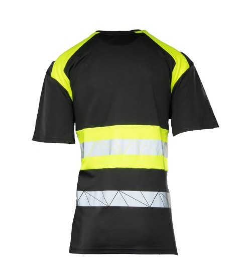 ECO RIVAL KOSZULKA CZARNY/ŻÓŁTY - Żółty (_y) 2XL.