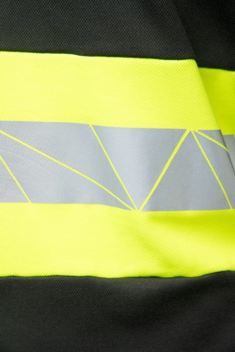 ECO RIVAL KOSZULKA CZARNY/ŻÓŁTY - Żółty (_y) 2XL.