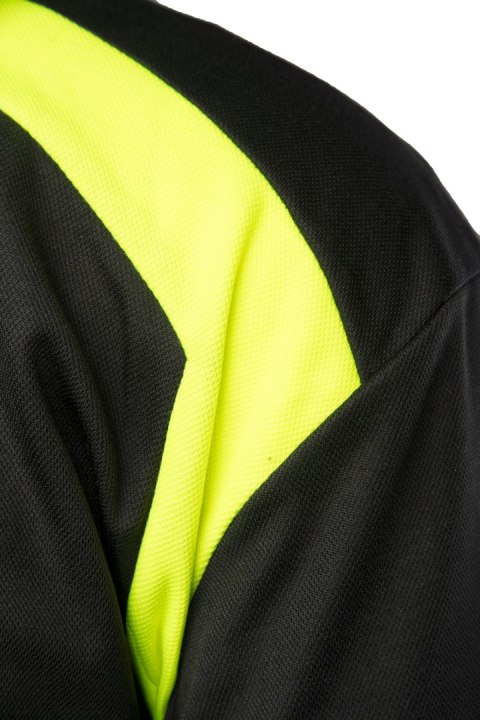 ECO RIVAL KOSZULKA LONGSLEEVE CZARNY/ŻÓŁTY - Żółty (_y) 3XL.