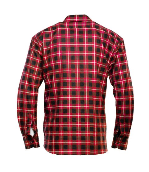 BONO KOSZULA FLANELOWA CZERWIEŃ - Czerwony 2XL.