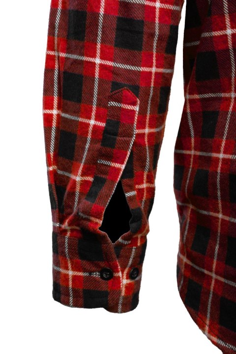 BONO KOSZULA FLANELOWA CZERWIEŃ - Czerwony 2XL.