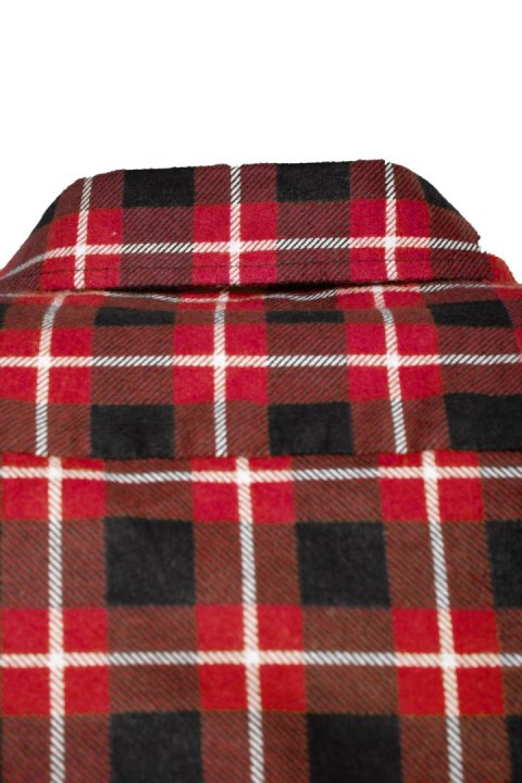 BONO KOSZULA FLANELOWA CZERWIEŃ - Czerwony 2XL.