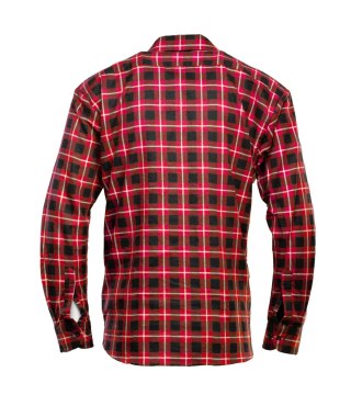 BONO KOSZULA FLANELOWA CZERWIEŃ - Czerwony 3XL.