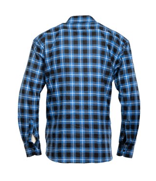 BONO KOSZULA FLANELOWA NIEBIESKI - Niebieski 3XL.