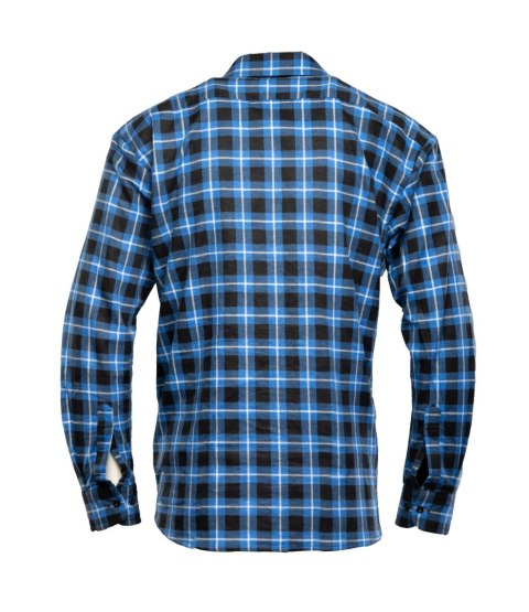 BONO KOSZULA FLANELOWA NIEBIESKI - Niebieski 3XL.