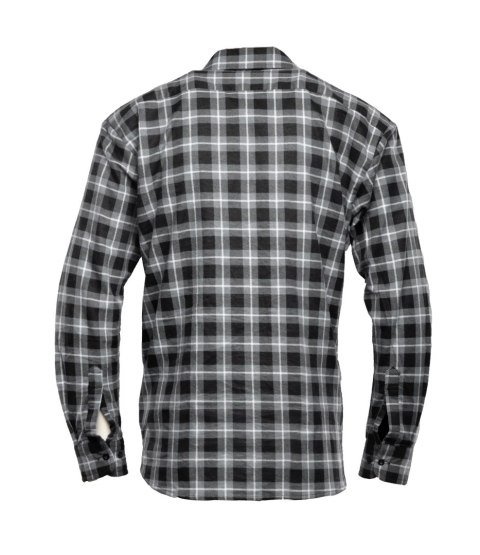 BONO KOSZULA FLANELOWA SZARY - Stalowy 2XL.