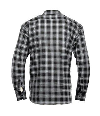 BONO KOSZULA FLANELOWA SZARY - Stalowy 3XL.
