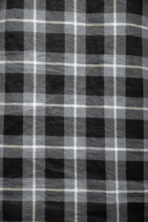 BONO KOSZULA FLANELOWA SZARY - Stalowy 3XL.