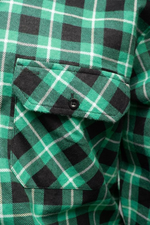 BONO KOSZULA FLANELOWA ZIELEŃ - Zielony 2XL.
