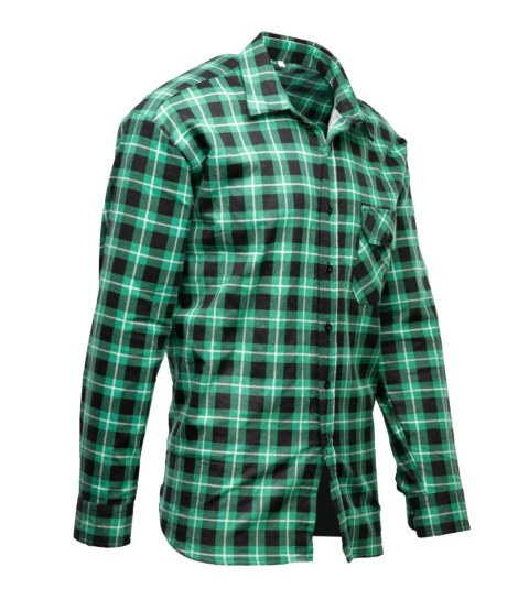 BONO KOSZULA FLANELOWA ZIELEŃ - Zielony 3XL.