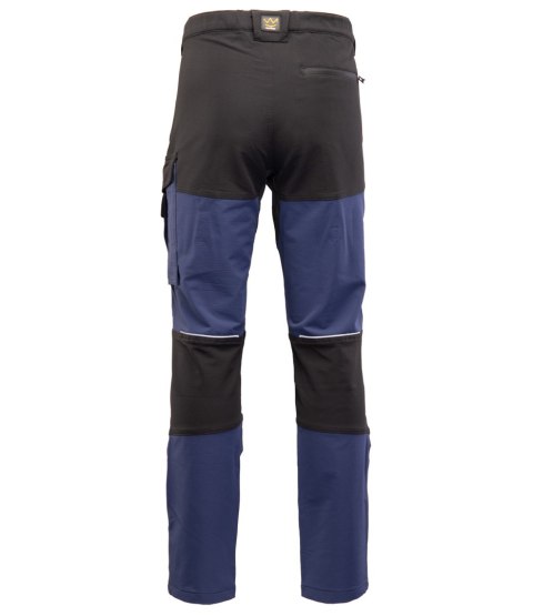 TRAIL SPODNIE DO PASA GRANAT/CZARNY - Granat 44