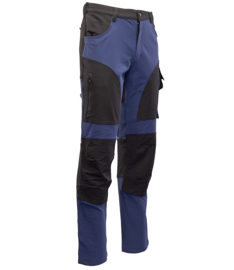 TRAIL SPODNIE DO PASA GRANAT/CZARNY - Granat 56