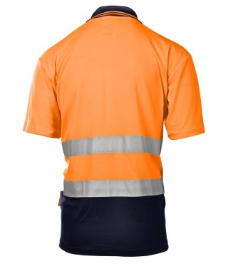 KOSZULKA POLO 50/50 POMARAŃCZ KAT. II BF012 - Pomarańcz (_o) 4XL.