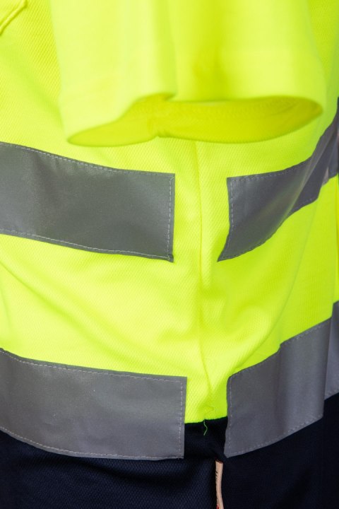 KOSZULKA POLO 50/50 ŻÓŁTY KAT. II BF012 - Żółty (_y) 3XL.