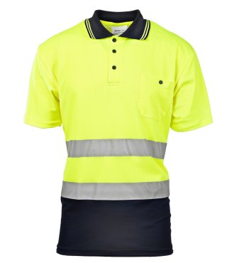 KOSZULKA POLO 50/50 ŻÓŁTY KAT. II BF012 - Żółty (_y) 4XL.