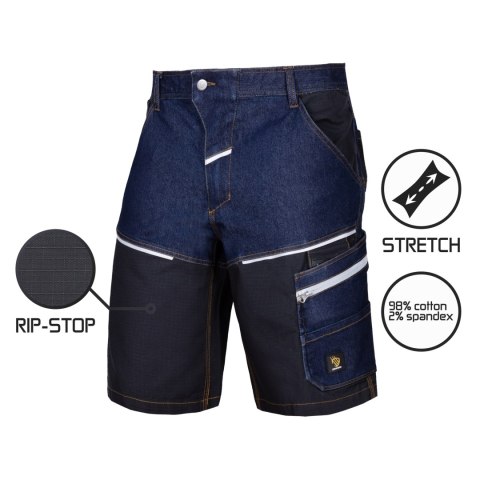 SPODNIE KRÓTKIE LANDER SPANDEX JEANS ROZM.58