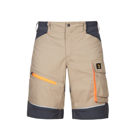 SPODNIE KRÓTKIE LIDO SPANDEX KHAKI ROZM.50