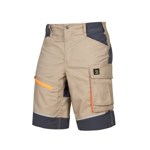 SPODNIE KRÓTKIE LIDO SPANDEX KHAKI ROZM.56