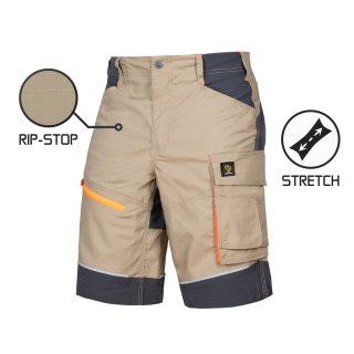 SPODNIE KRÓTKIE LIDO SPANDEX KHAKI