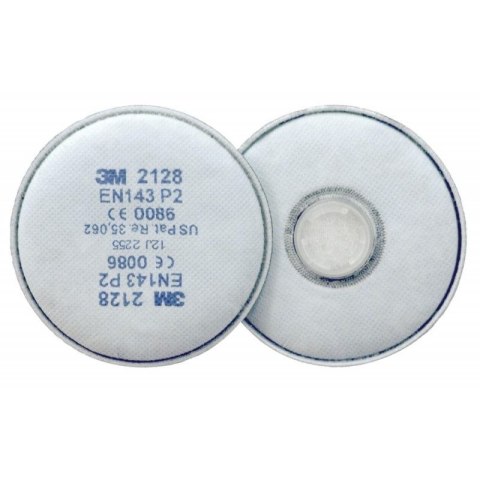 FILTR PRZECIWPYŁOWY 3M KAT. P2 - 2128 FILTR PRZECIWPYŁOWY 3M KAT. P2 - 2128