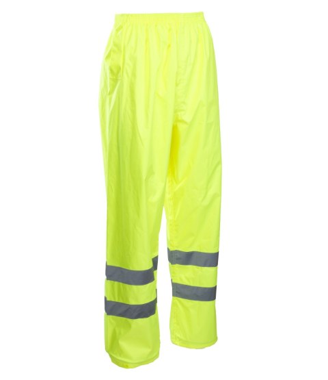 FLASH SPODNIE POLIESTER/PU - Żółty 3XL. FLASH SPODNIE POLIESTER/PU - Żółty 3XL.