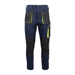 SPODNIE DO PASA PROMAN STRETCH 250 GRANATOWY ROZM. 54