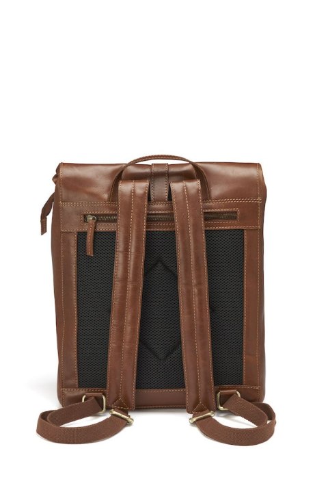 LEATHER LINE BACKPACK COGNAC ONE SIZE