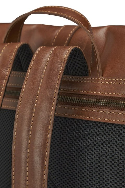 LEATHER LINE BACKPACK COGNAC ONE SIZE