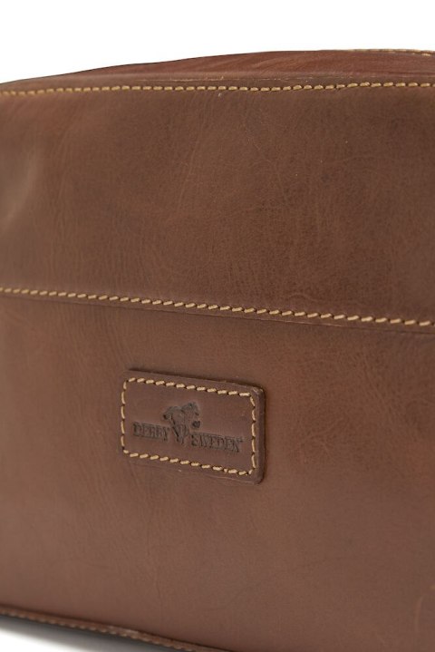 LEATHER LINE TOILET CASE COGNAC ONE SIZE LEATHER LINE TOILET CASE COGNAC ONE SIZE