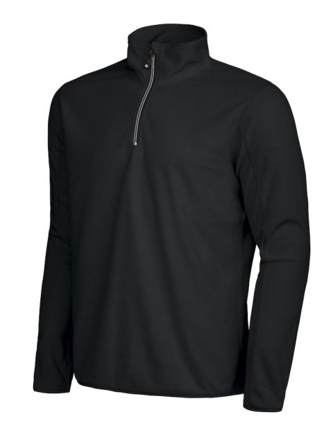 MELTON HALF ZIP
