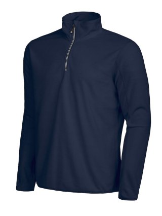 MELTON HALF ZIP