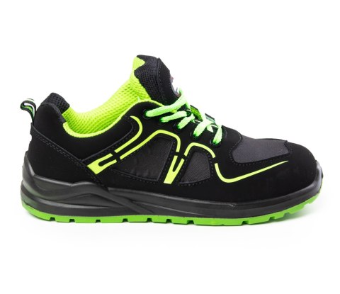 PÓŁBUT MXP FLUO S1 - Zielony/Czarny 43 PÓŁBUT MXP FLUO S1 - Zielony/Czarny 43
