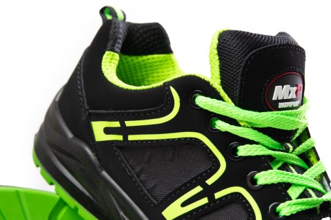 PÓŁBUT MXP FLUO S1 - Zielony/Czarny 43 PÓŁBUT MXP FLUO S1 - Zielony/Czarny 43