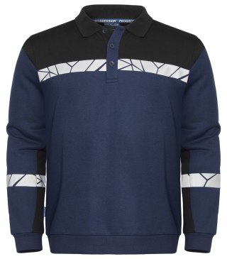 7100 Bluza Polo z długim rękawem