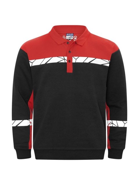 7100 Bluza Polo z długim rękawem