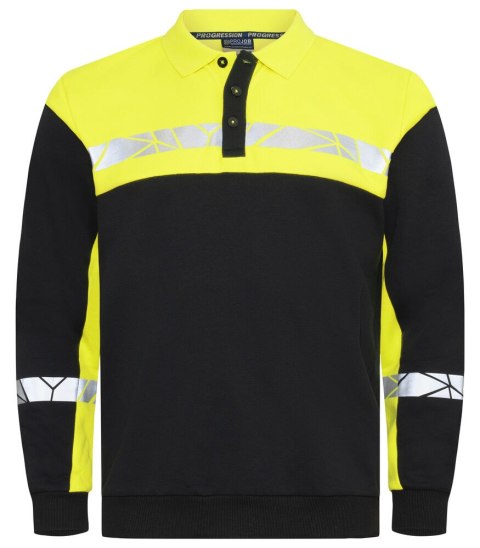 7100 Bluza Polo z długim rękawem