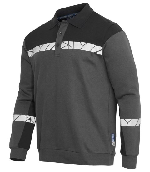 7100 Bluza Polo z długim rękawem