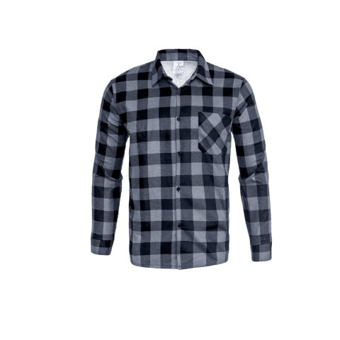 KOSZULA FLANELOWA SZARA ROZM. XL