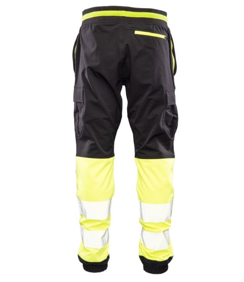 FLASH JOGGER SPODNIE SKF03Y CZARNY/ŻÓŁTY KAT II - Czarny-Żółty(cy) XL FLASH JOGGER SPODNIE SKF03Y CZARNY/ŻÓŁTY KAT II - Czarny-Żółty(cy) XL