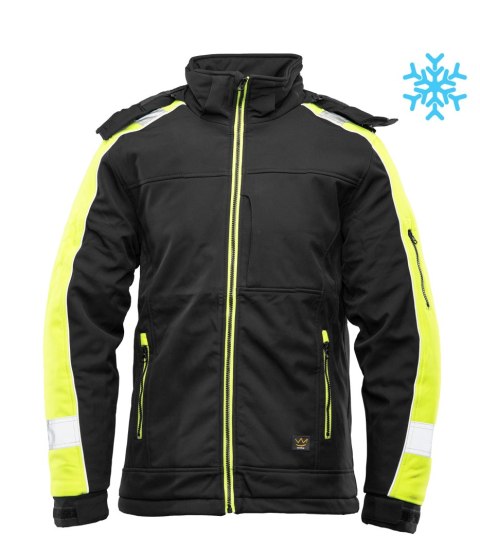 OCIEPLANY SOFTSHELL RIVAL ŻÓŁTY - Żółty (_y) 2XL.