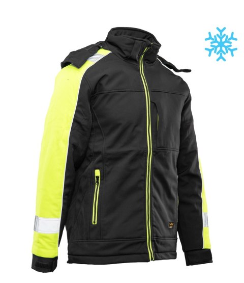 OCIEPLANY SOFTSHELL RIVAL ŻÓŁTY - Żółty (_y) 2XL.