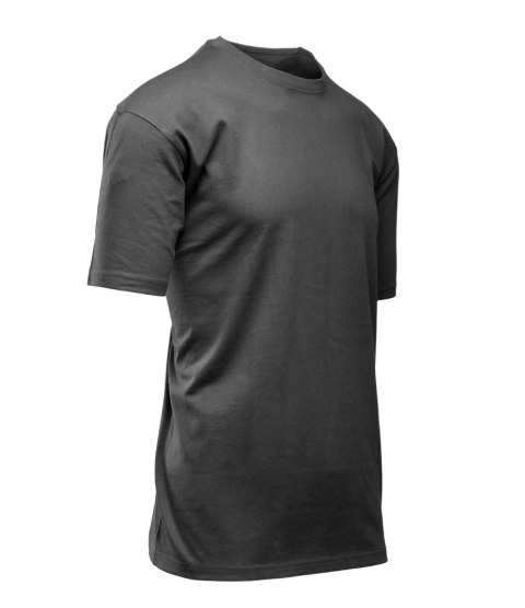 KOSZULKA BAWEŁNA CZARNA - Czarny 3XL.