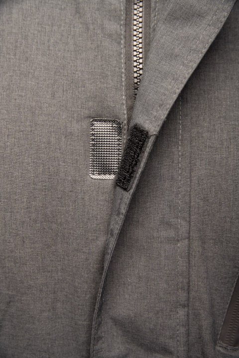 SEVEN KINGS PRO KURTKA STAL/CZERŃ - Stalowy 3XL.